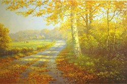 Golden Days by James Preston - Limited Edition on Paper sized 22x14 inches. Available from Whitewall Galleries
